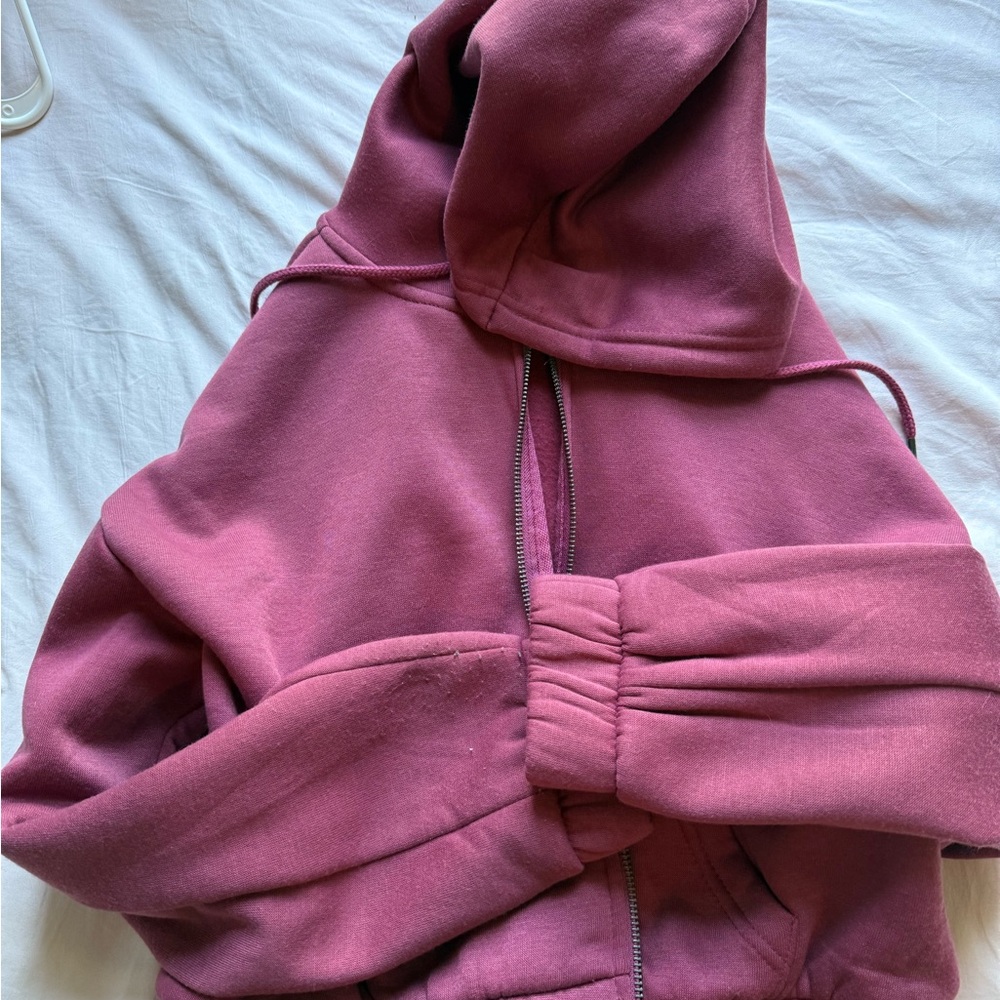 Hippie Rose Pink Hooded Jacket